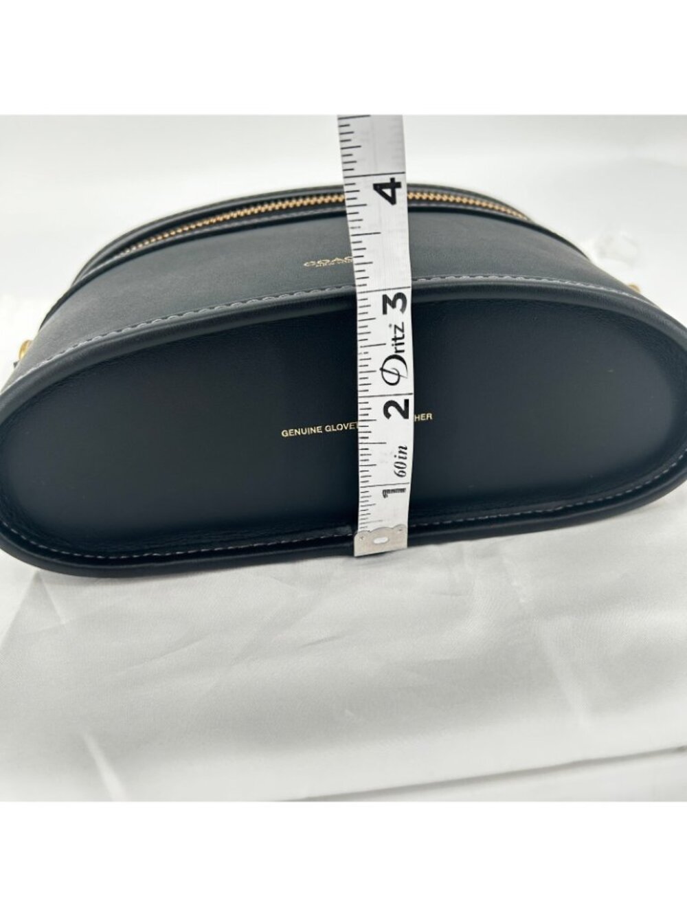 Coach The Trail Bag CBG93 Black Glovetanned Leather Crossbody Top Handle Zip - Picture 15 of 16